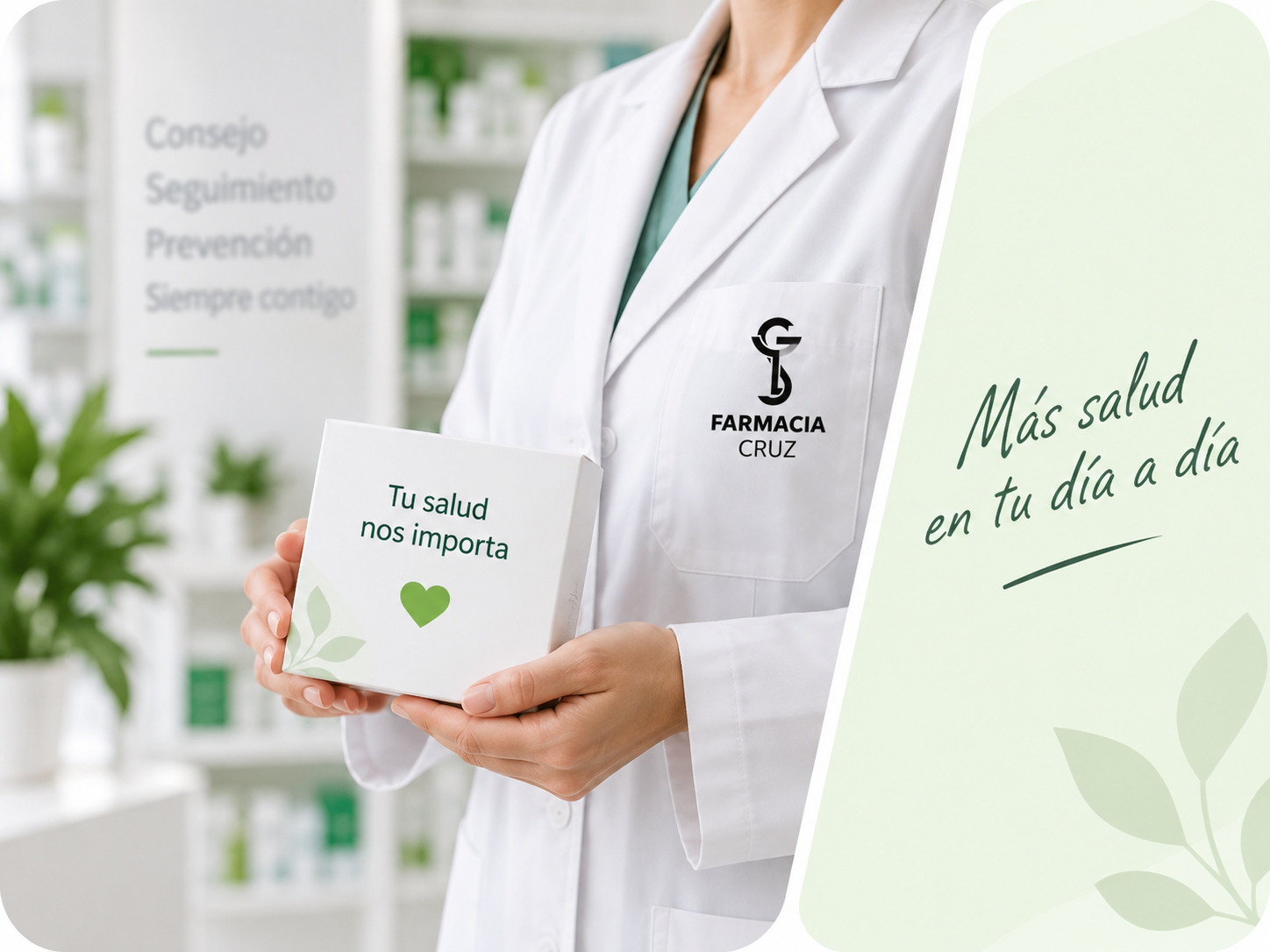 Servicios farmacéuticos de Farmacia Cruz