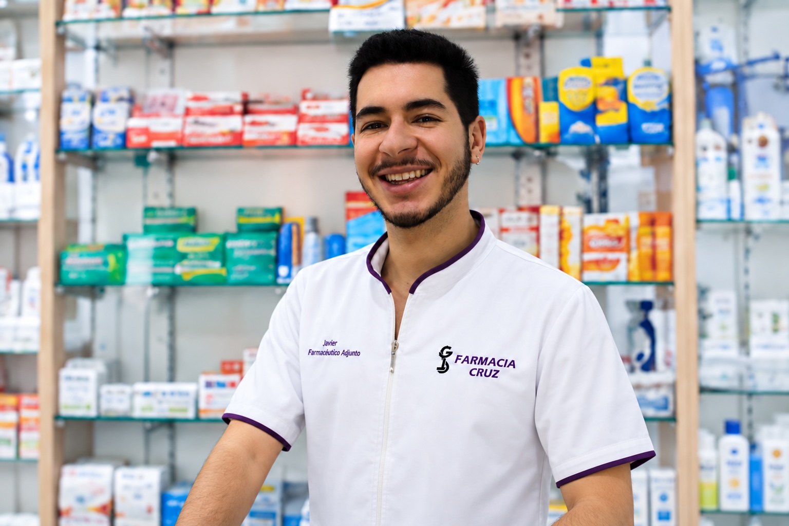 Javier, farmacéutico y máster en Nutrición de Farmacia Cruz