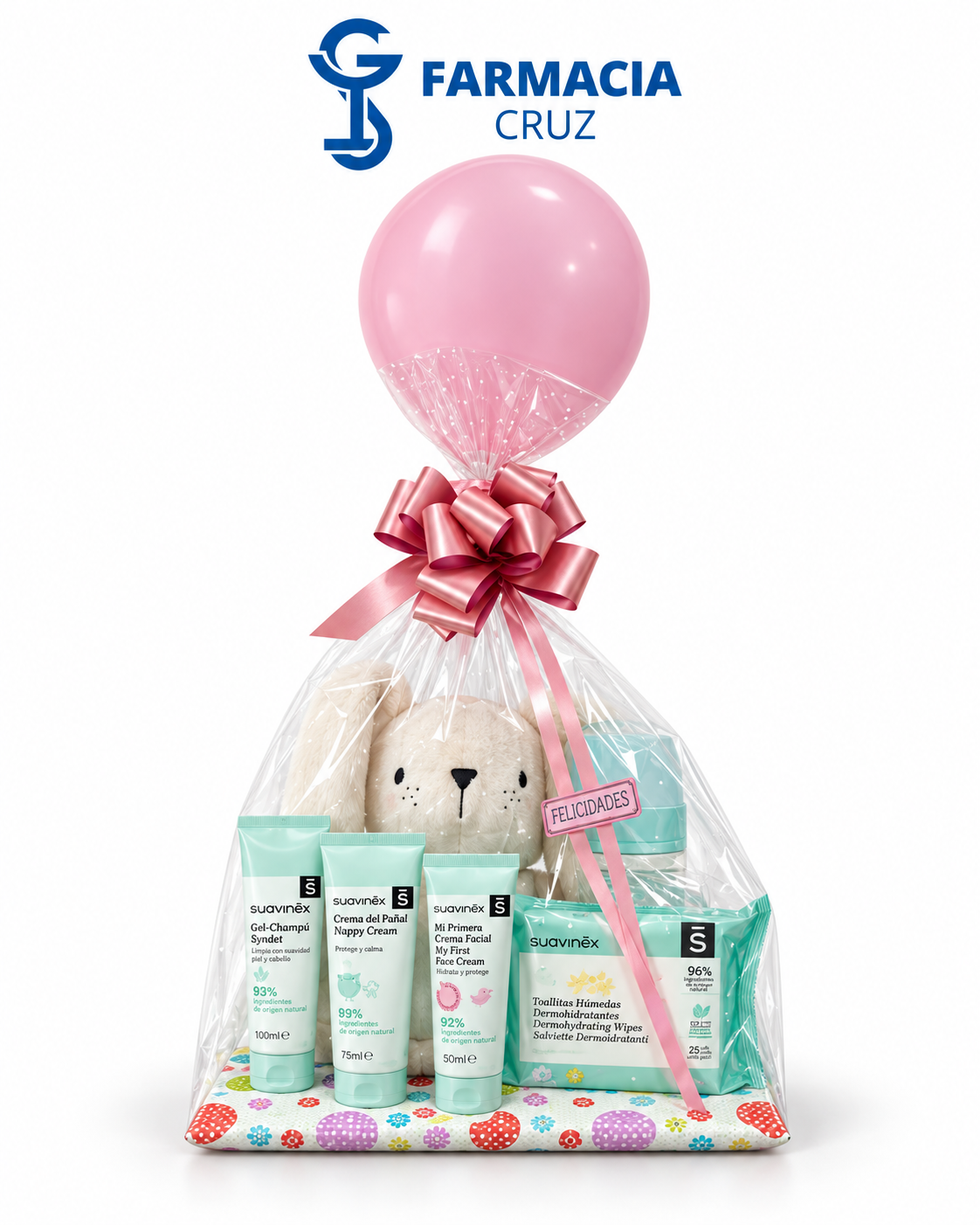 Cesta personalizada de Farmacia Cruz — ejemplo 5