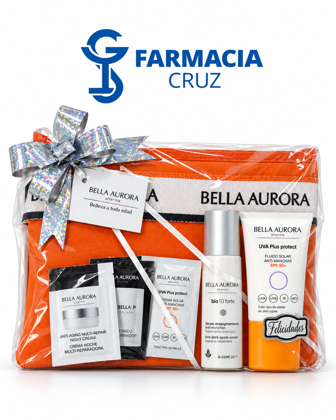 Cesta personalizada de Farmacia Cruz — ejemplo 7